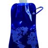 Foldable Plastic Drinking Water Bag with Climbing Button Carabiner