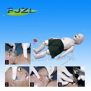 One-Year-Old Child Nursing and CPR Manikin