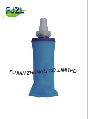 Outdoor Potable Custom Drink Foldable TPU Water Bottle